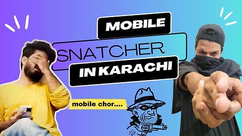 Karachi k mobile Chor funny video 🤣