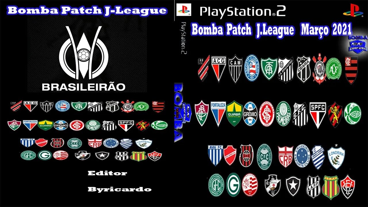 BOMBA PATCH 2021 100% ATUALIZADO PLAYSTATION 2 !