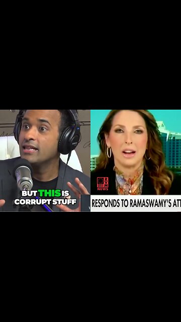 Ronna McDaniel's Corrupt Lies Called Out By Vivek Ramaswamy