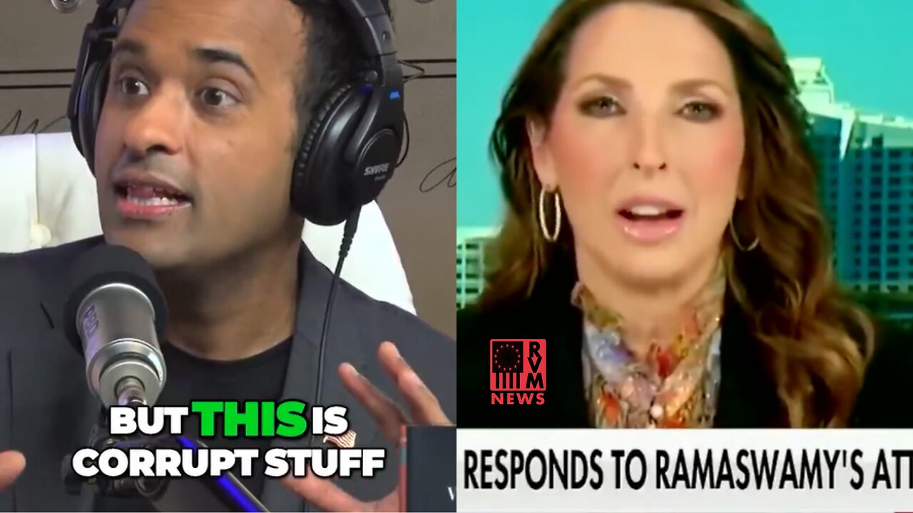 Ronna McDaniel's Corrupt Lies Called Out By Vivek Ramaswamy
