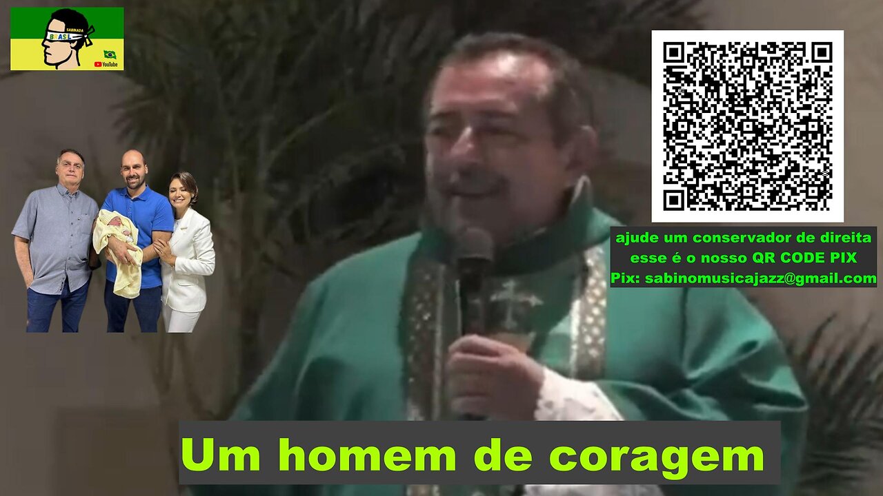 DIREITA, CONSERVADOR, OUÇA O QUE DISSE ESSE PADRE, ELE TEVE CORAGEM #aovivo #direitaconservadora