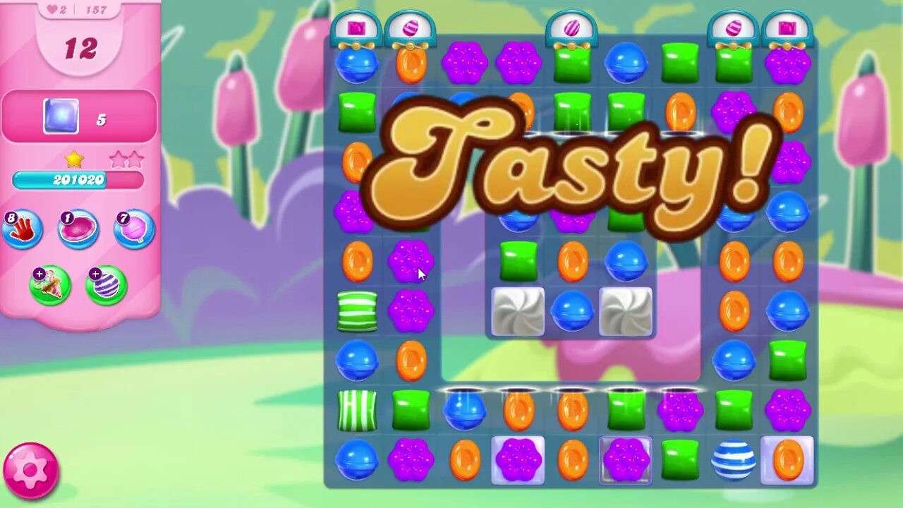 Candy Crush Saga Level 157