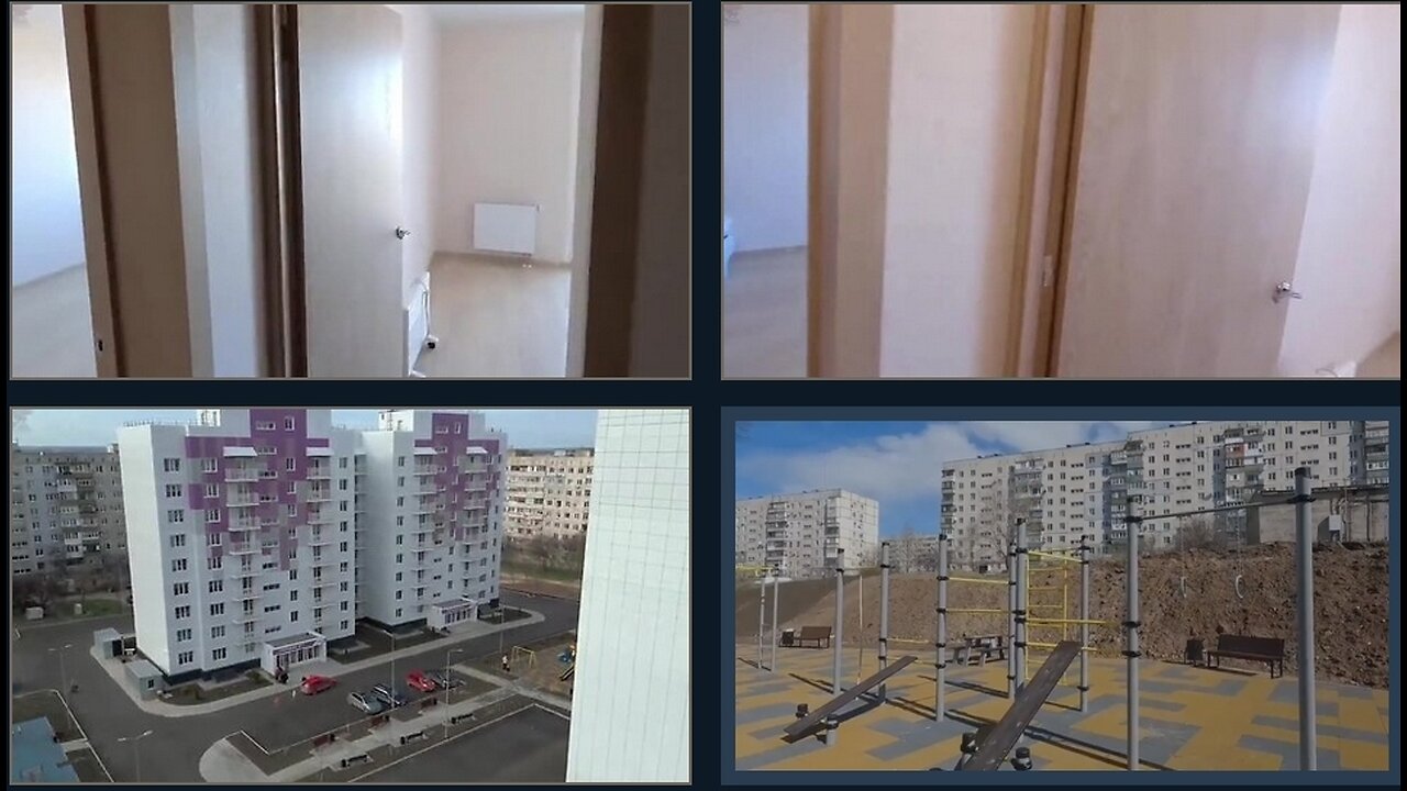 🇷🇺 New apartments in Mariupol - view from the inside and outside