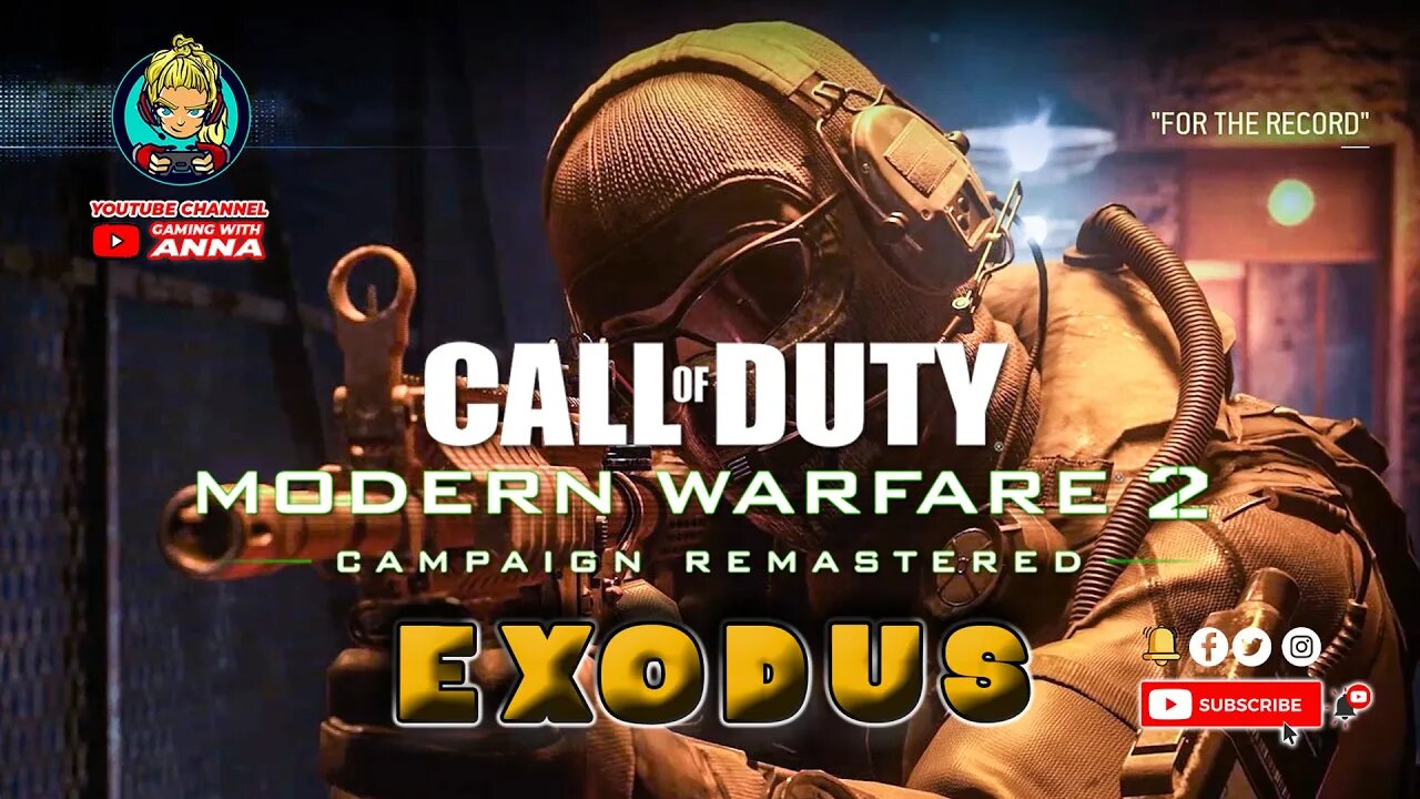 MW2 Campaign Remastered Walkthrough: MW2 Exodus Mission Walkthrough