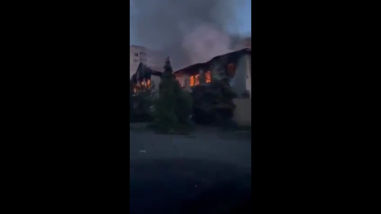 The police department building was destroyed in Severodonetsk