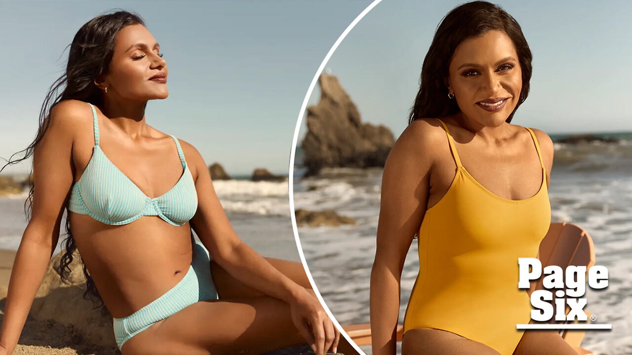 Mindy Kaling is 'hotter' than ever in new Andie Swim line: 'Confident in my body,' reveals fitness routine