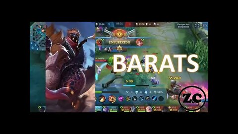 ML - Gameplay Barats - Jogando na Jungle - ZC