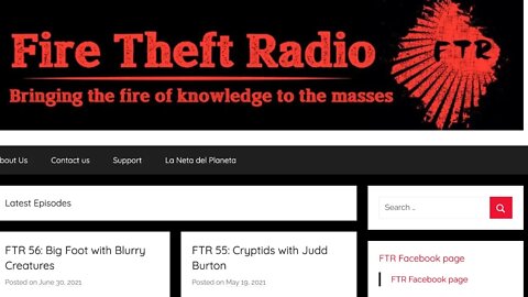 WR on Fire Theft Radio discussing Global Death Cult