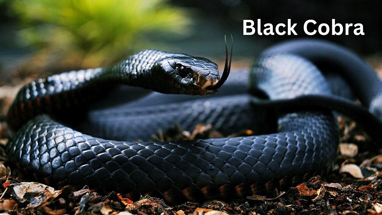 The Giant Black Cobra.Jungle Journies Exploring Wildlife.Watch Online