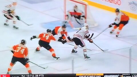 Blackhawks LW #77 Patrick Maroon 🥅(1)🏒Backhand Goal