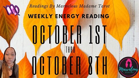🌟 ♍️ Virgo Weekly Energy (Oct 1st-Oct 8th)✨Venus in Virgo brings emphasis all things LOVE in life!