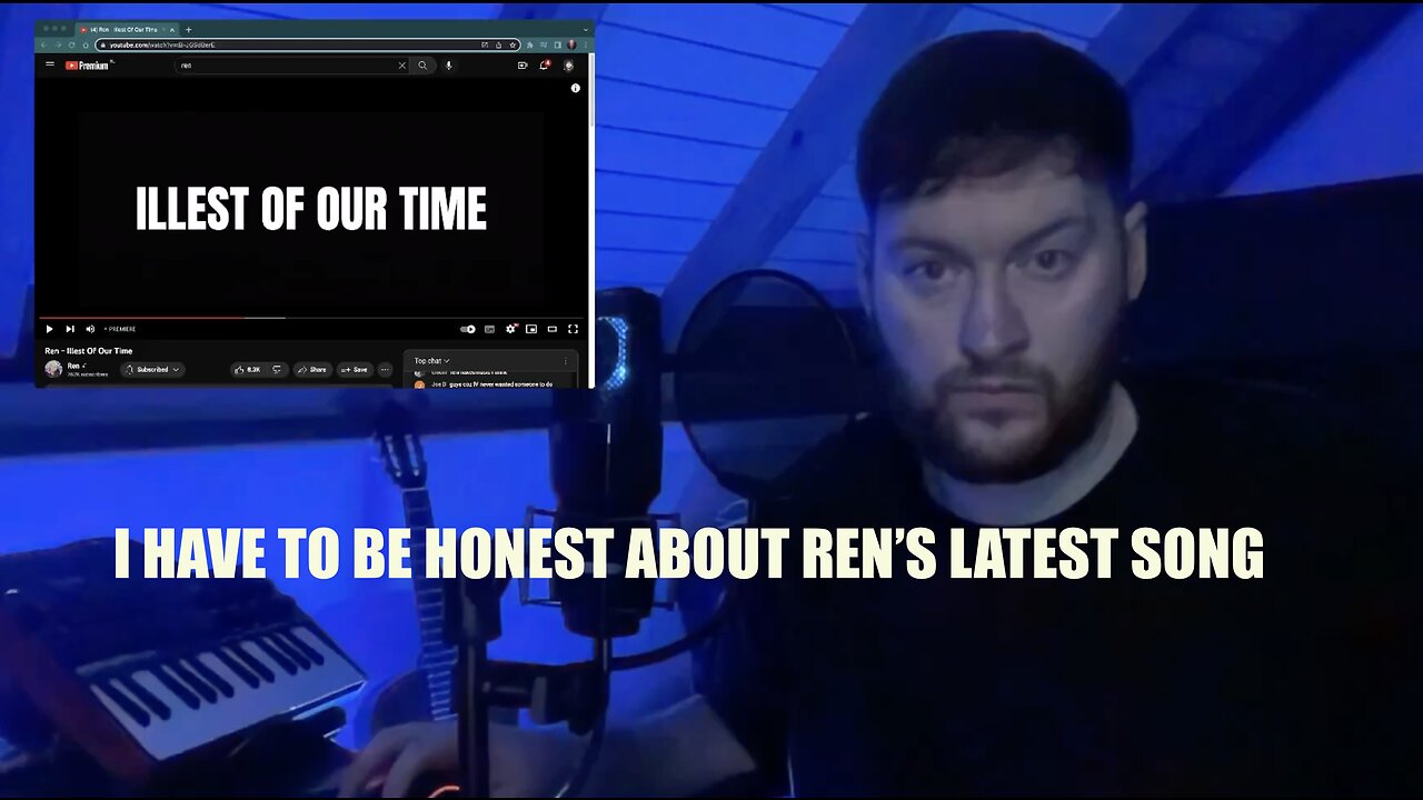 Ren - illest of our time - 🇬🇧 BRITISH BEAT MAKER GIVES HONEST FEEDBACK ON REN'S LATEST TRACK! 🤯