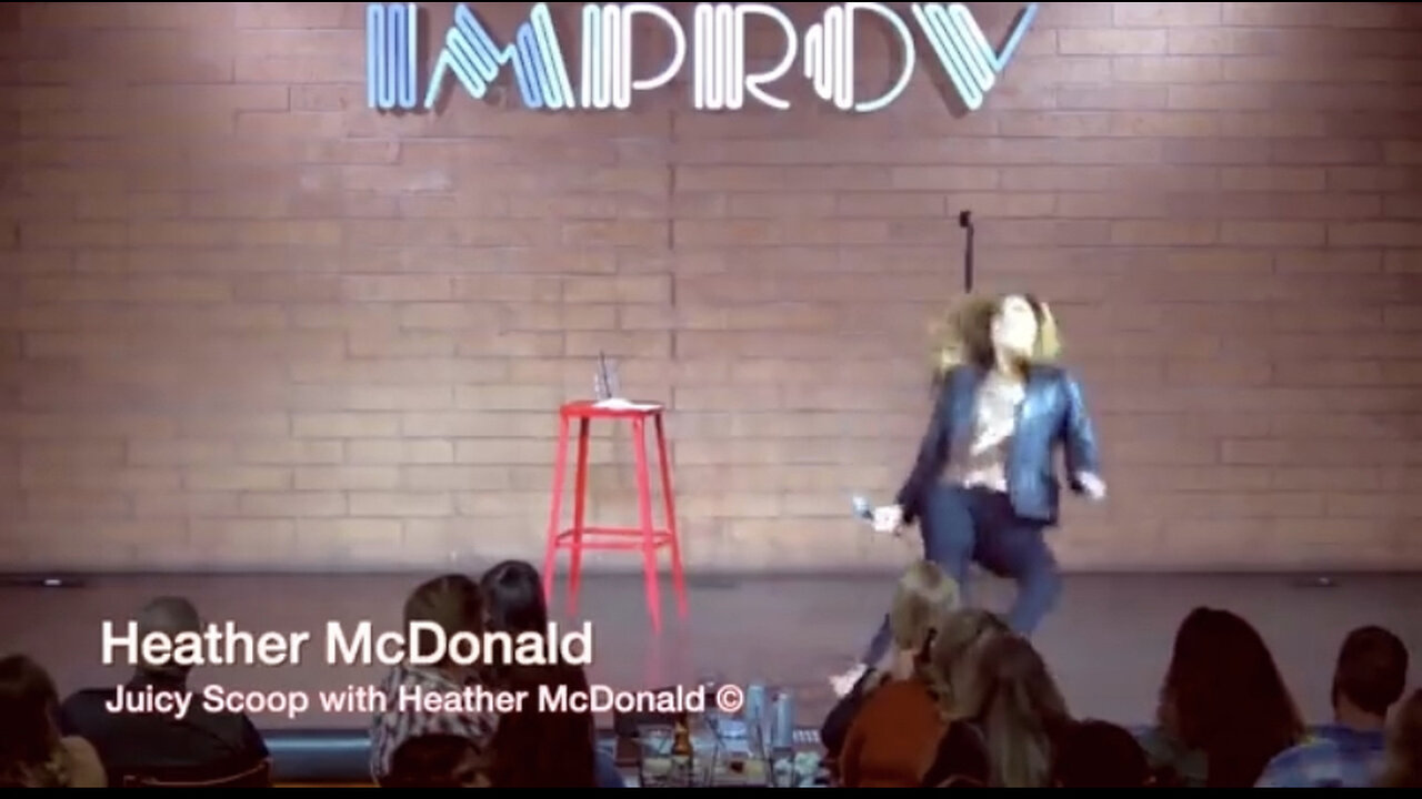 Comedian Heather McDonald Collapses on Stage After Bragging About Getting Vaccinated