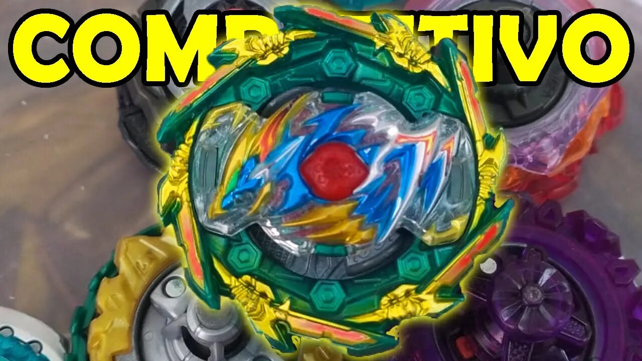 BUSHIN pode ser COMPETITIVO? | Beyblade Burst Limitado | Testando o Bushin Dragon² 00Glaive Destroy'