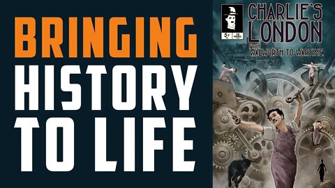 CHARLIE CHAPLIN Graphic Novel! w/ Charlie's London