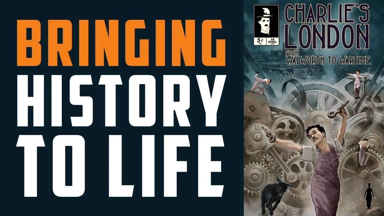 CHARLIE CHAPLIN Graphic Novel! w/ Charlie's London