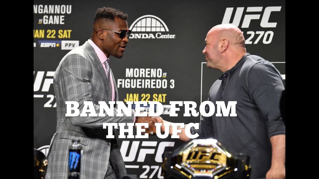 Dana White Says Francis Ngannou Will Never Fight In The UFC AGAIN..!