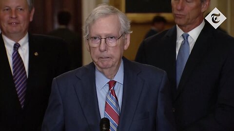 Mitch McConnell short-circuited during bizarre press conference