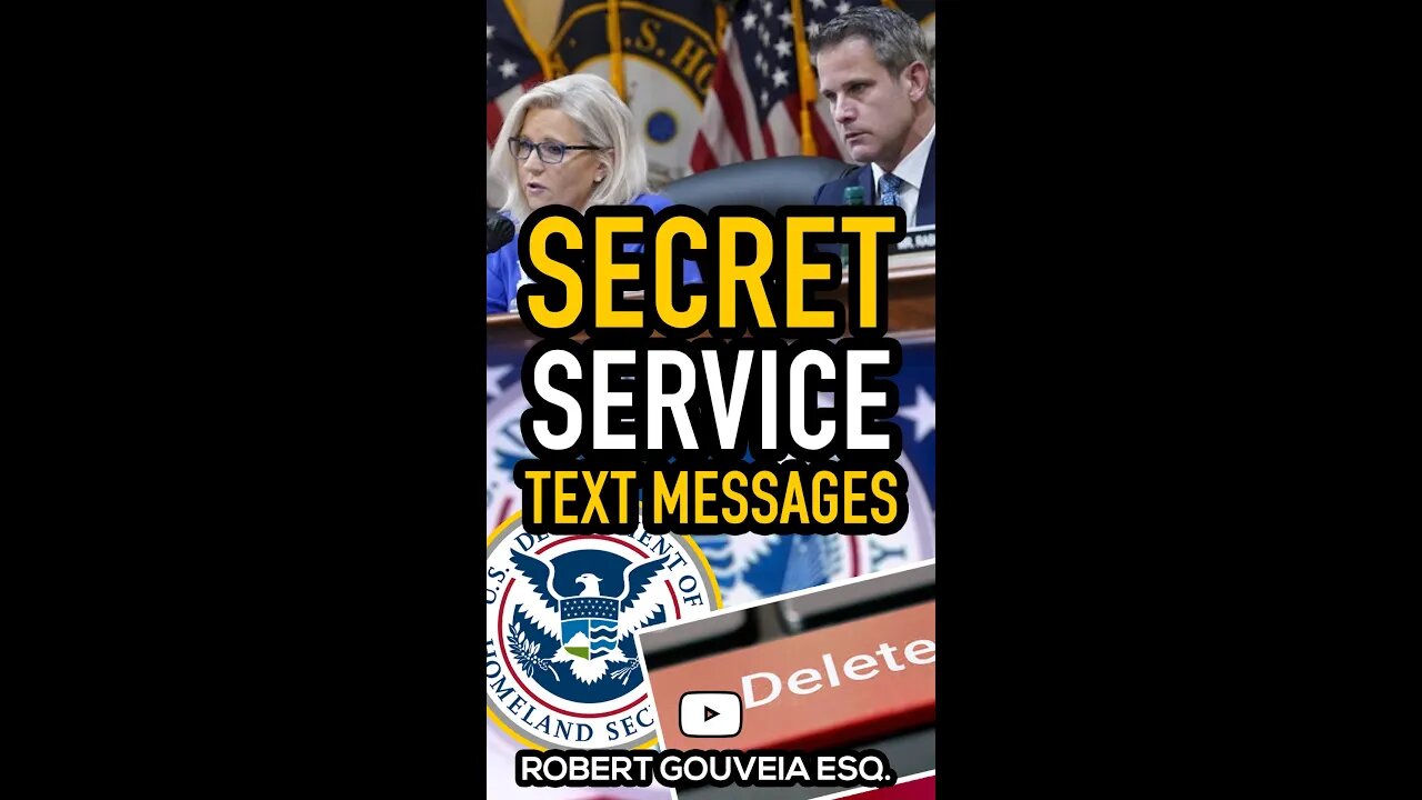 Secret Service Deleted January 6th Text Messages #shorts