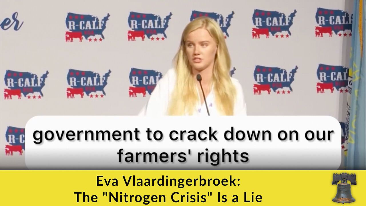 Eva Vlaardingerbroek: The "Nitrogen Crisis" Is a Lie