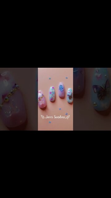 Makartt's Mariposa Mayhem Nail Art Decor with all Makartt Products & Polishes! Check out the Live 🦋