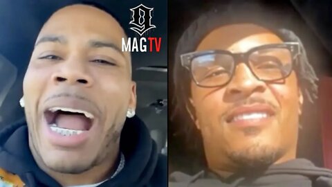 Nelly Tells T.I. He Will Heckle Him At His Comedy Show! 🤣