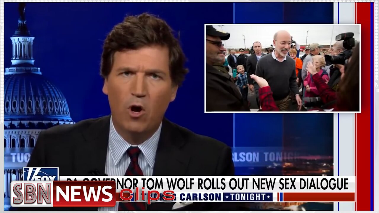 Tucker Sounds Off on PA Governor Over Bill Dictating Sex Dialogue - 4755