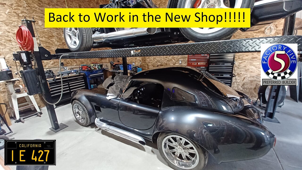 Back to Work in the Shop