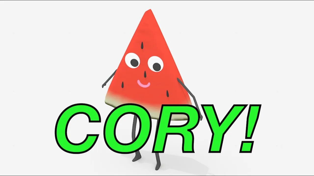 Happy Birthday CORY! - WATERMELON Birthday Song