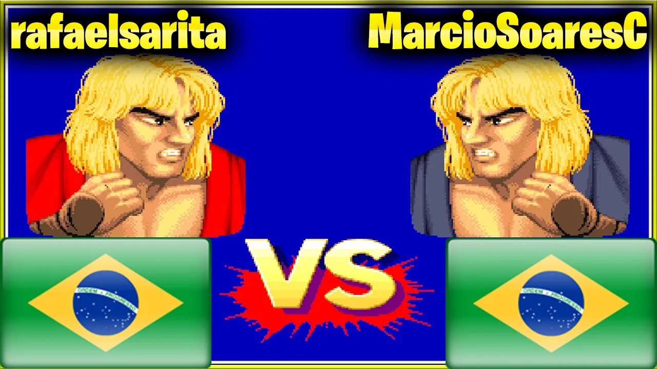 Street Fighter II': Champion Edition (rafaelsarita Vs. MarcioSoaresC) [Brazil Vs. Brazil]