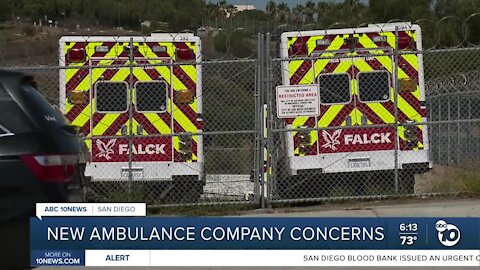 New ambulance company concerns