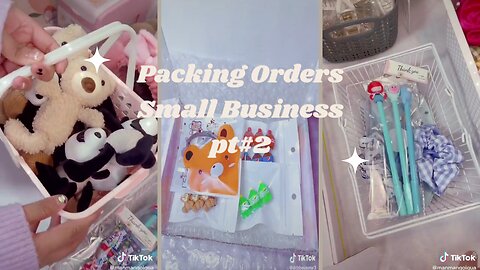 Packing Orders asmr #2 small business