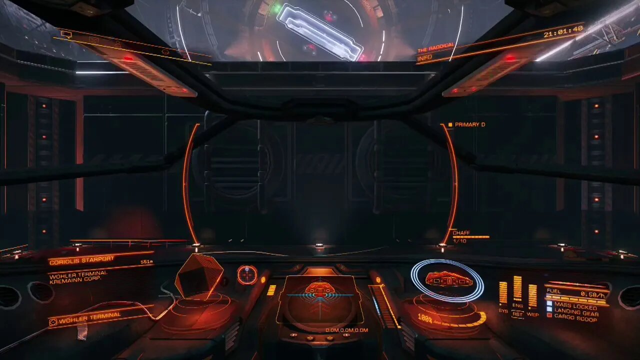 Elite dangerous core A failed exit