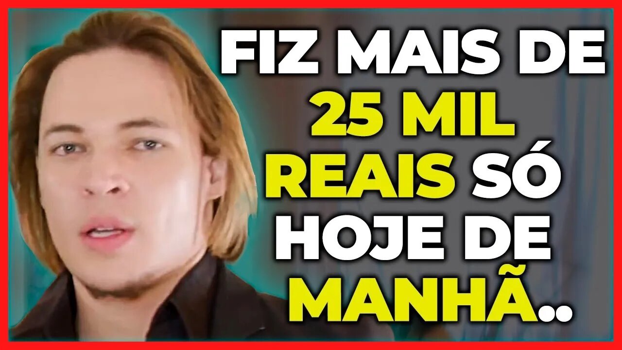 EU FIZ MAIS DE 25 MIL REAIS SÓ HOJE DE MANHÃ! [THIAGO FINCH] // START OF SUCCESS