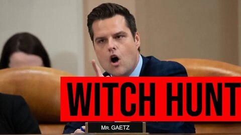 Matt Gaetz Is Probably Telling The Truth