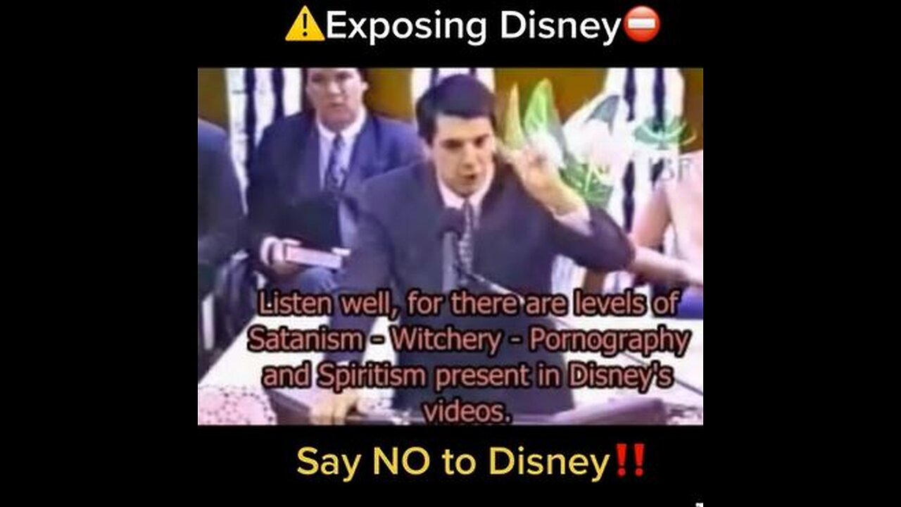 Exposing Disney--Say NO to Disney!!