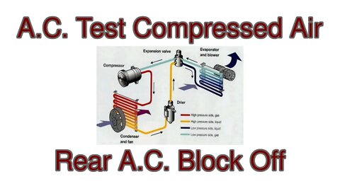 Testing GM truck AC at Home