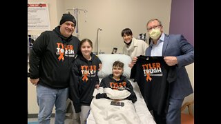 Staying #TylerTough. One local middle schooler battles cancer, gains national support