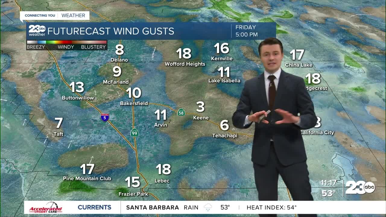 23ABC Evening weather update December 1, 2022