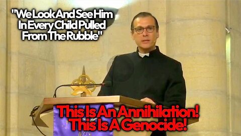 Bethlehem Pastor's Christmas Message Amid the Genocide of the Palestinian People