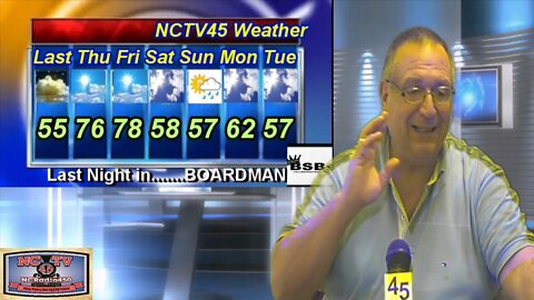 NCTV45′S LAWRENCE COUNTY 45 WEATHER THURSDAY OCTOBER 22 2020