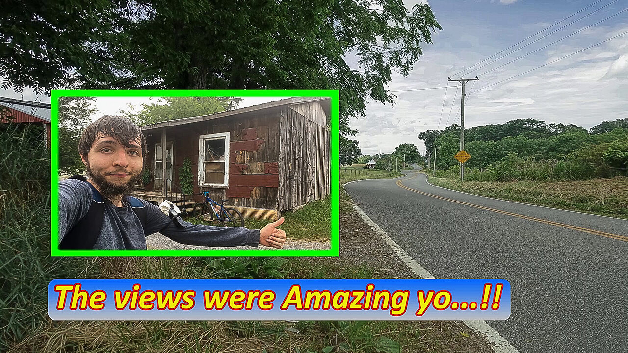 CYCLED through a RAIN STORM on the Way to Rural Retreat, VA