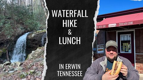 Pine Ridge Falls Trail, Lunch at Clinchfield Sub Station, and a Surprise Train!