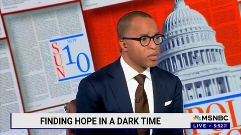 MSNBC Host Asks Bishop How To Cope In These 'Dark Times' Because We Live And Work With Trump Voters