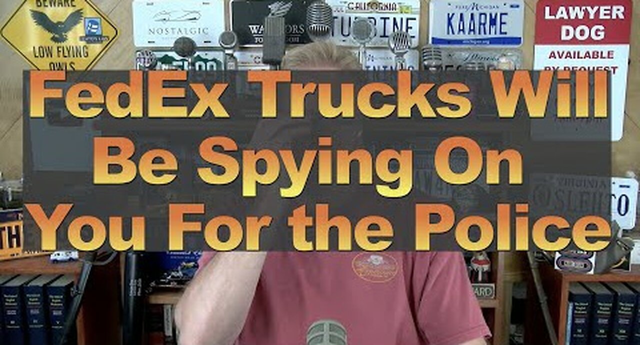 FedEx Trucks Will Be Spying On You For the Police, Teamed With Flock Surveillance Company