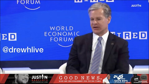 FBI DIRECTOR Chris Wray at WEF Forum?