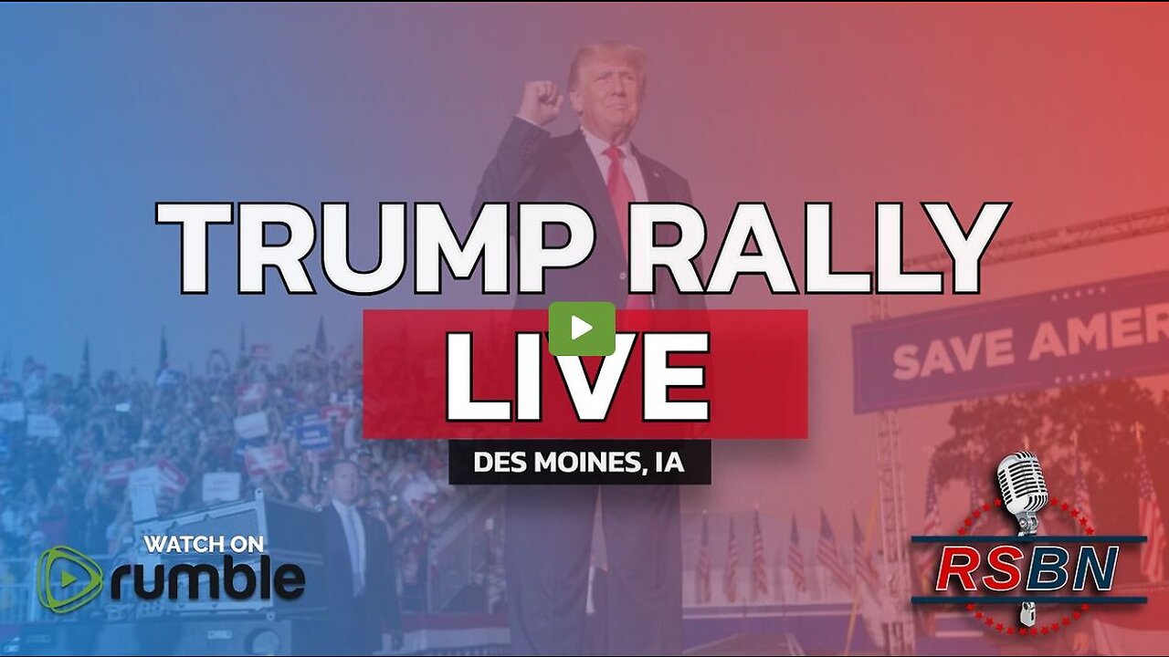 President Donald J. Trump Holds Save America Rally in Des Moines, IA