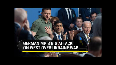 German MP Slams Zelensky & West, Says “Russia-Ukraine Conflict Can’t Be Solved Militarily