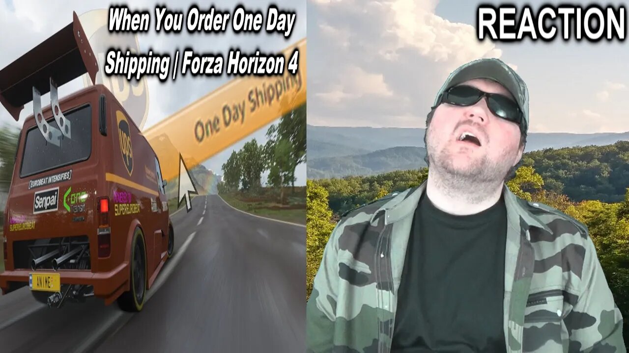 When You Order One Day Shipping | Forza Horizon 4 REACTION!!! (BBT)