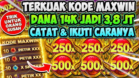 TRIK SLOT GACOR HARI INI ✅ TRIK POLA GACOR OLYMPUS HARI INI | TRIK RECEH 14K JADI 3,7 JT